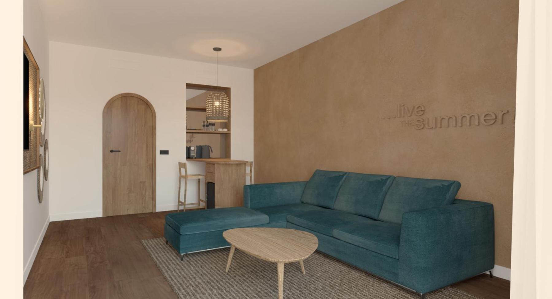 Lago Resort Menorca - Casas del Lago Adults Only Cala'N Bosch  Exterior foto A 3D rendering of a living room